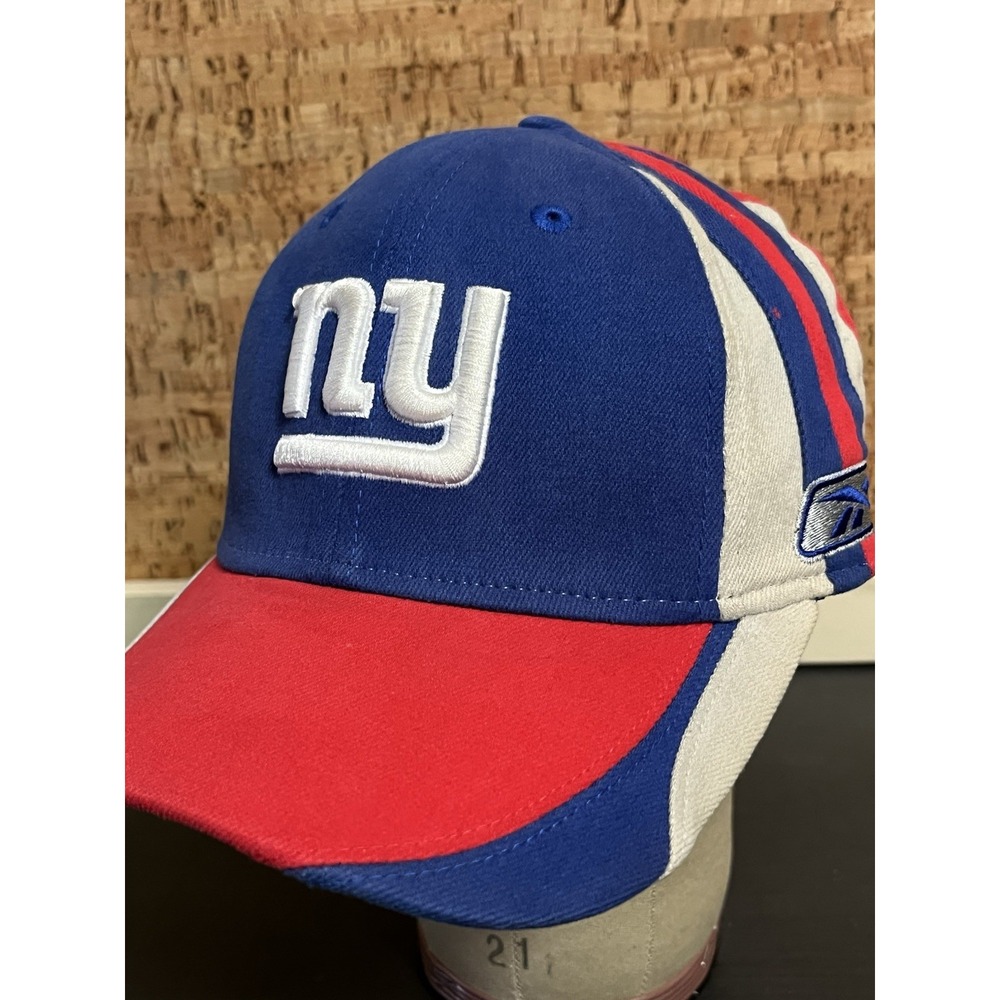 VINTAGE‎ NEW YORK GIANTS FLEX FITTED HAT OSFA Reebok MultiColor Block